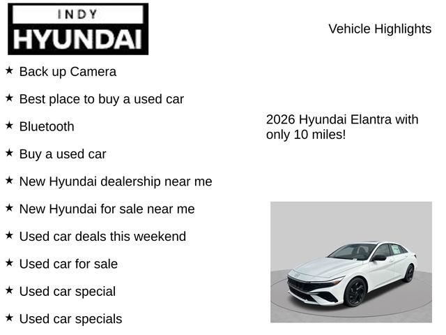 New 2026 Hyundai Elantra SEL Sport Premium FWD image 8