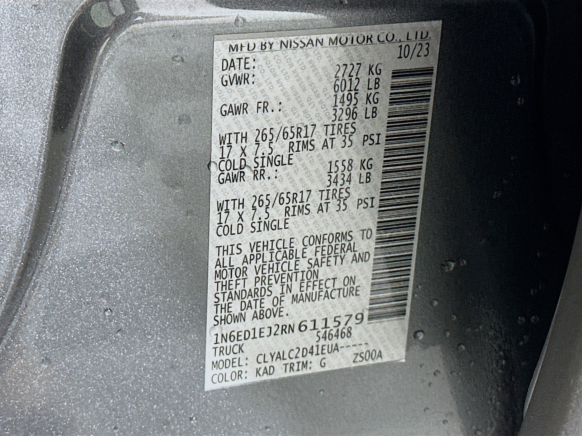 Used 2024 Nissan Frontier SV w/ SV Convenience Package image 12