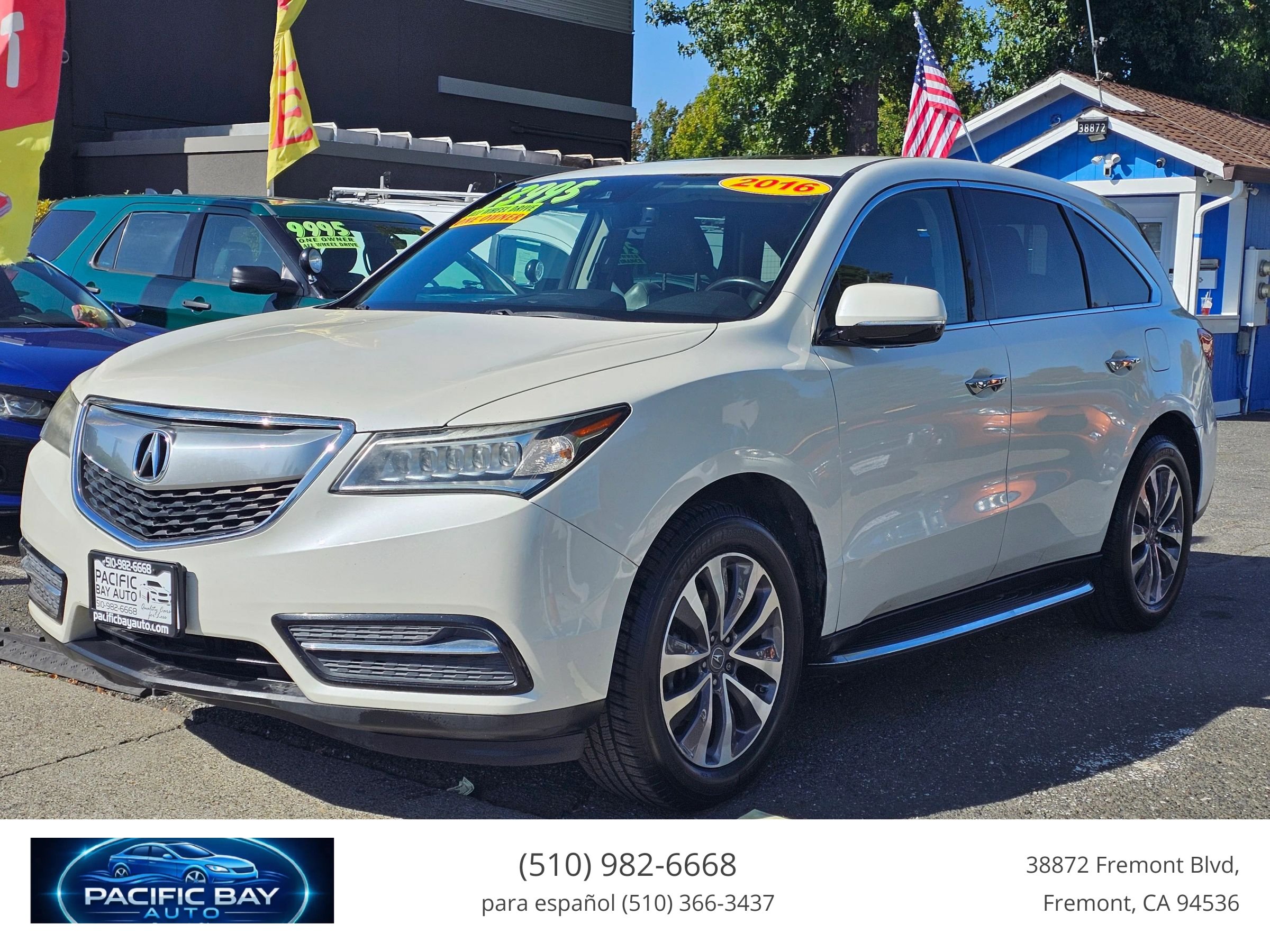 Used 2016 Acura MDX w/ Technology Package AWD/4WD image 3
