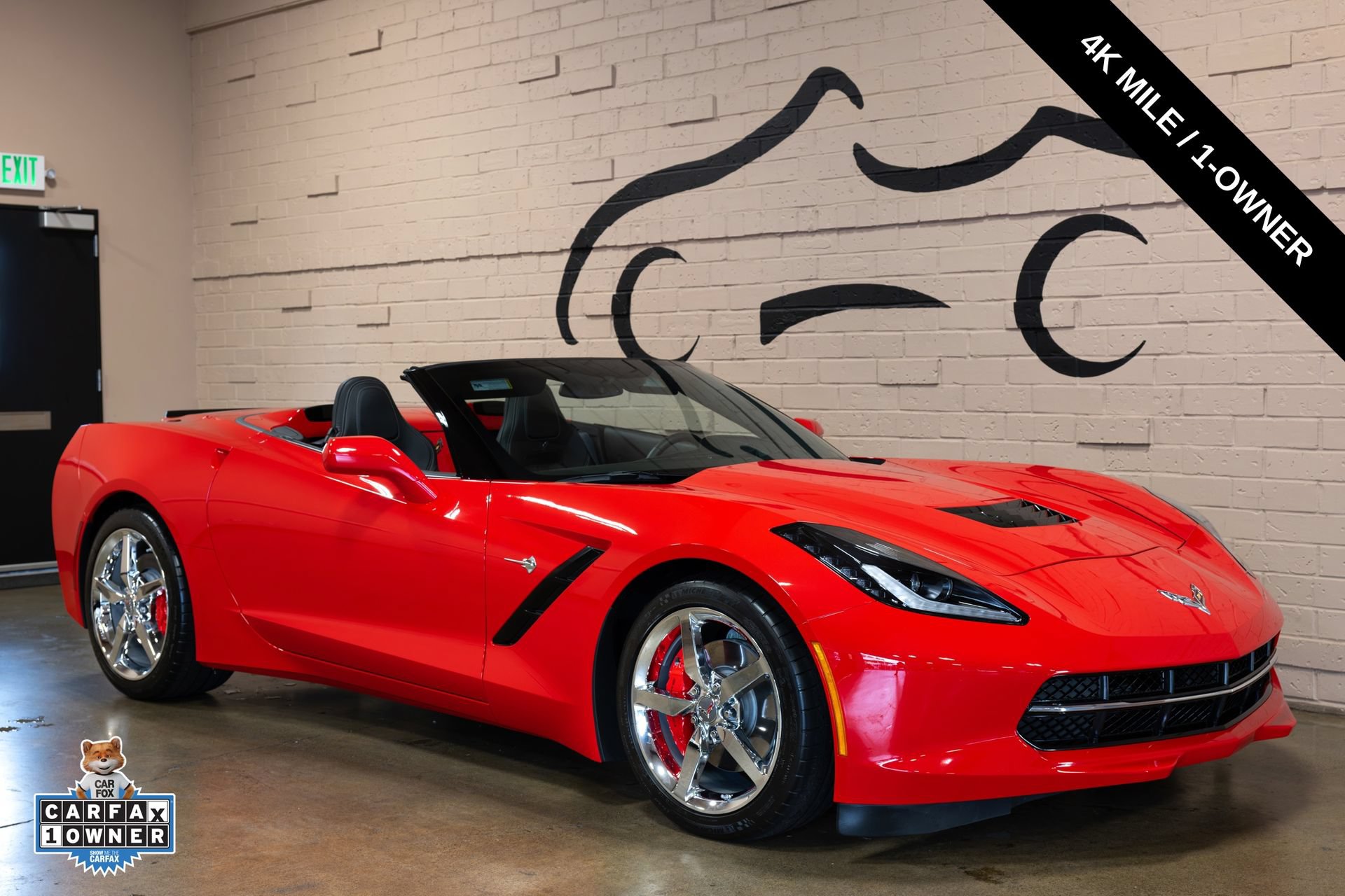 Used 2014 Chevrolet Corvette Stingray Convertible w/ 3LT Preferred Equipment Group RWD image 1