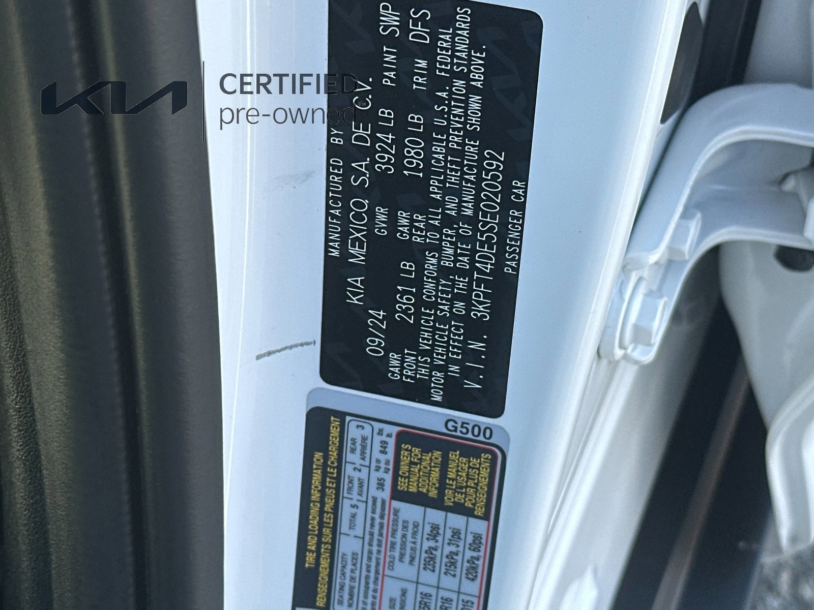Certified 2025 Kia K4 FWD image 27