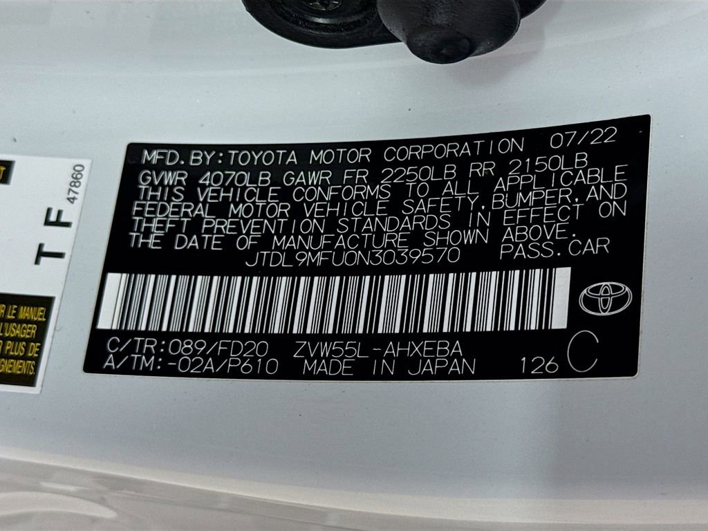 Certified 2022 Toyota Prius LE image 27