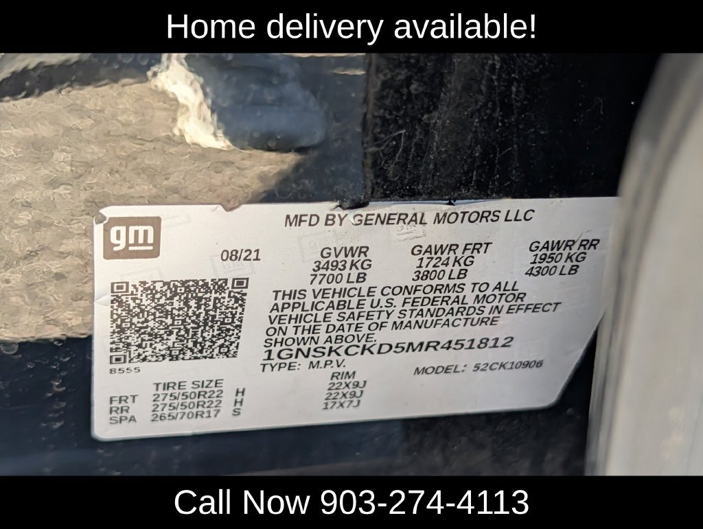Used 2021 Chevrolet Suburban LT AWD/4WD image 42