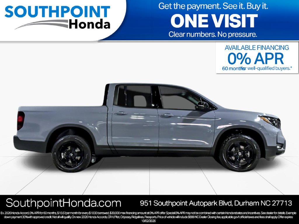 New 2026 Honda Ridgeline Black Edition image 2