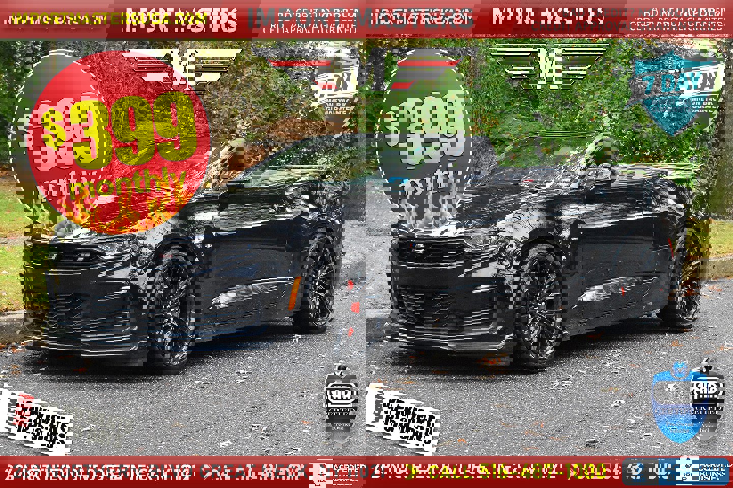 Used 2020 Chevrolet Camaro SS