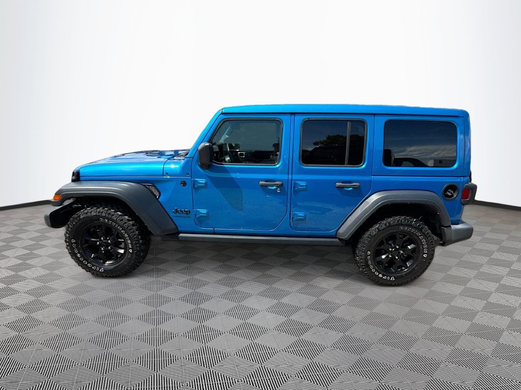 Certified 2022 Jeep Wrangler Unlimited Sport AWD/4WD image 9