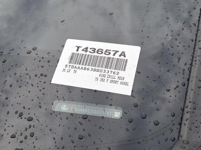 Used 2025 Lexus TX 350 AWD w/ Technology Package image 19