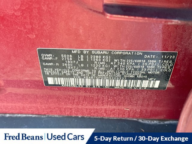 Used 2024 Subaru Outback Touring XT AWD/4WD image 41