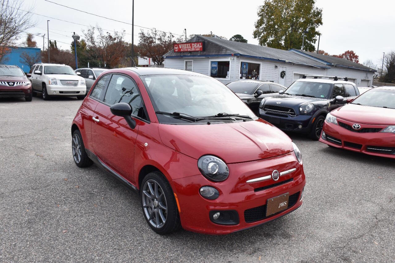 Used 2017 FIAT 500 Pop w/ Sport Black Trim Package image 4