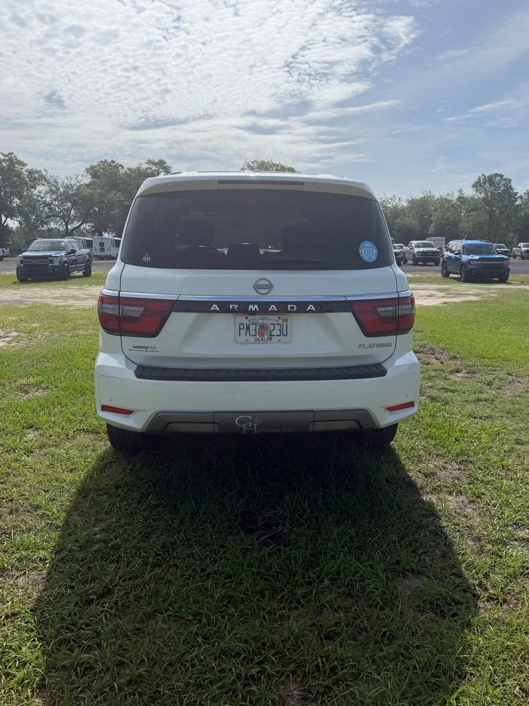 Used 2022 Nissan Armada Platinum w/ Captain's Chairs Package RWD image 11