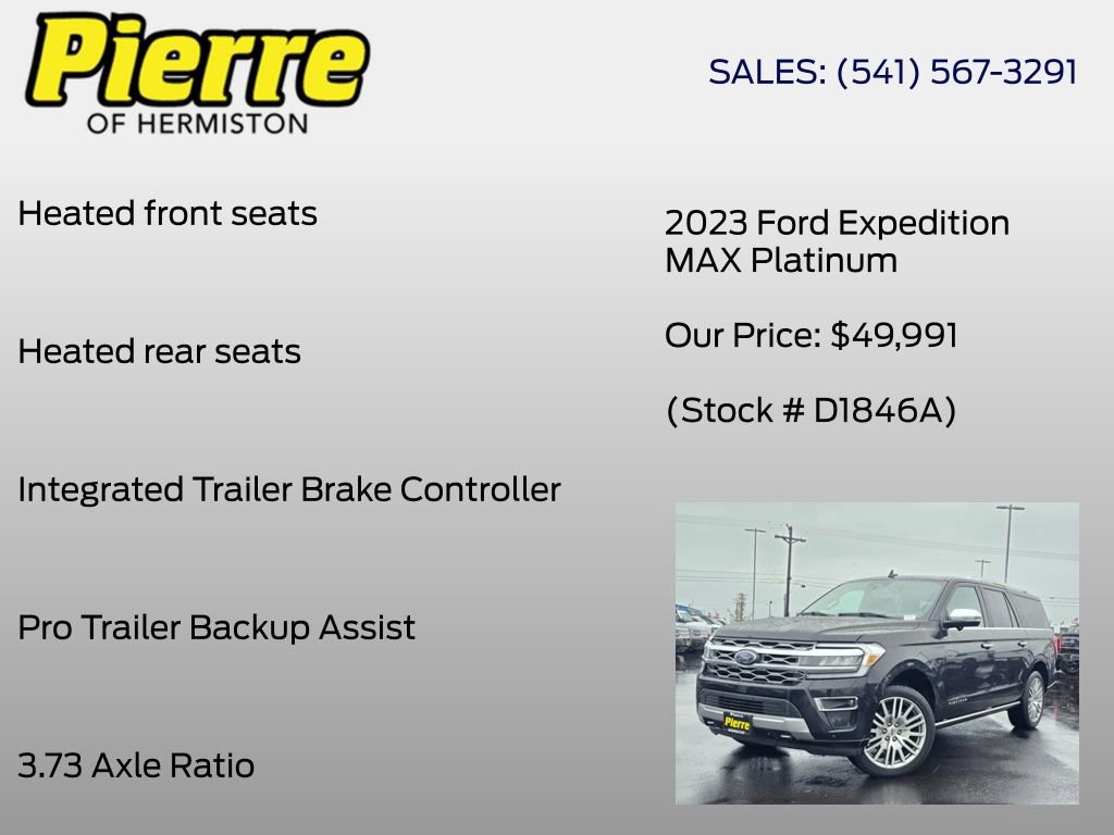 Used 2023 Ford Expedition Max Platinum AWD/4WD image 30