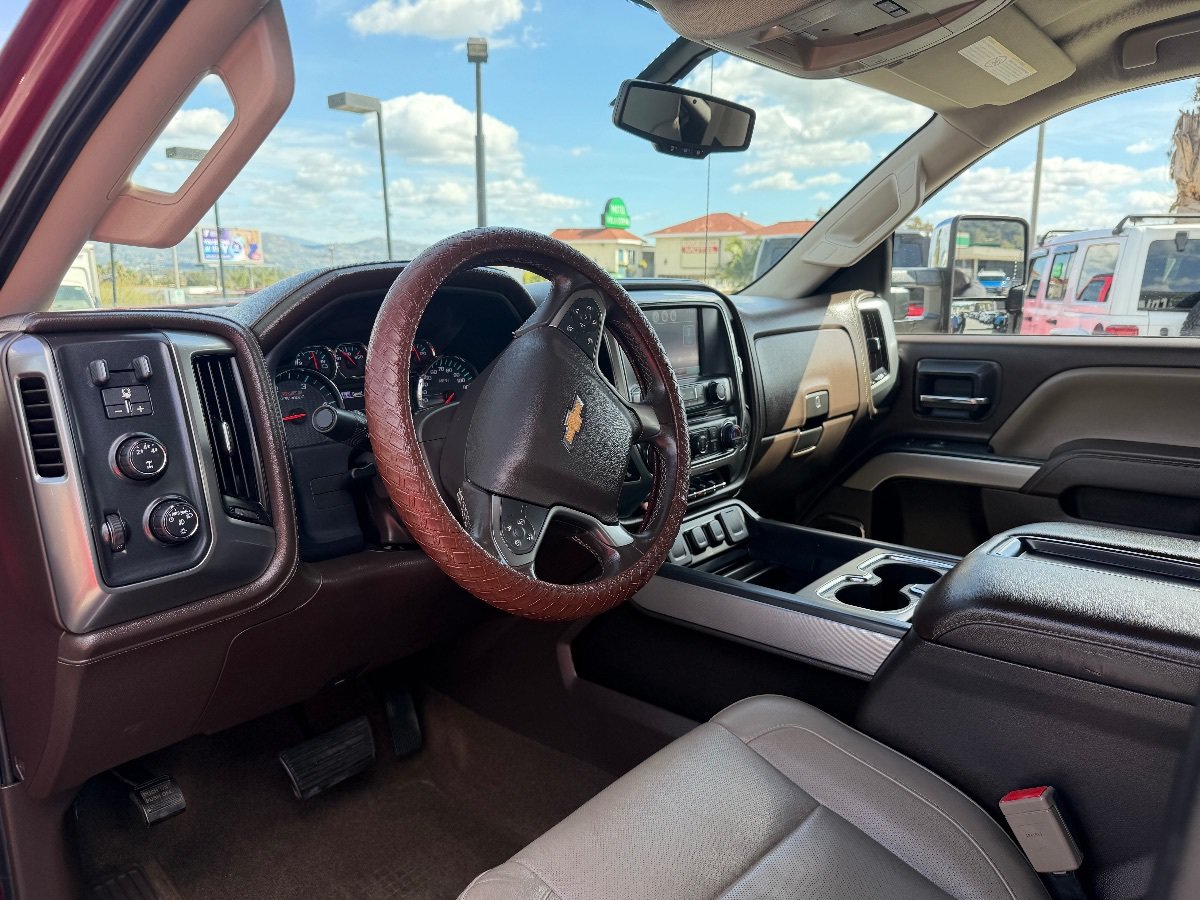 Used 2015 Chevrolet Silverado 3500 LTZ w/ Duramax Plus Package AWD/4WD image 12