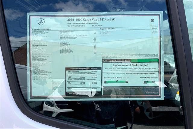 New 2026 Mercedes-Benz Sprinter 2500 image 17