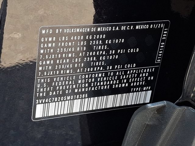 Certified 2025 Volkswagen Taos SEL AWD/4WD image 27