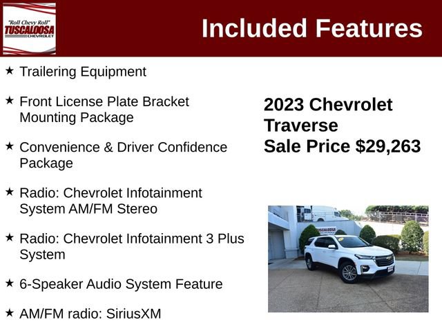 Used 2023 Chevrolet Traverse LT FWD image 12