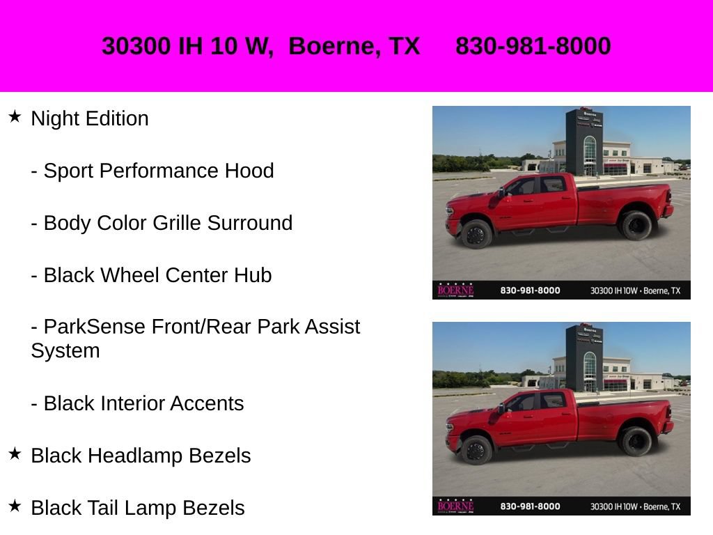 Used 2024 RAM 3500 Laramie w/ Night Edition AWD/4WD image 17