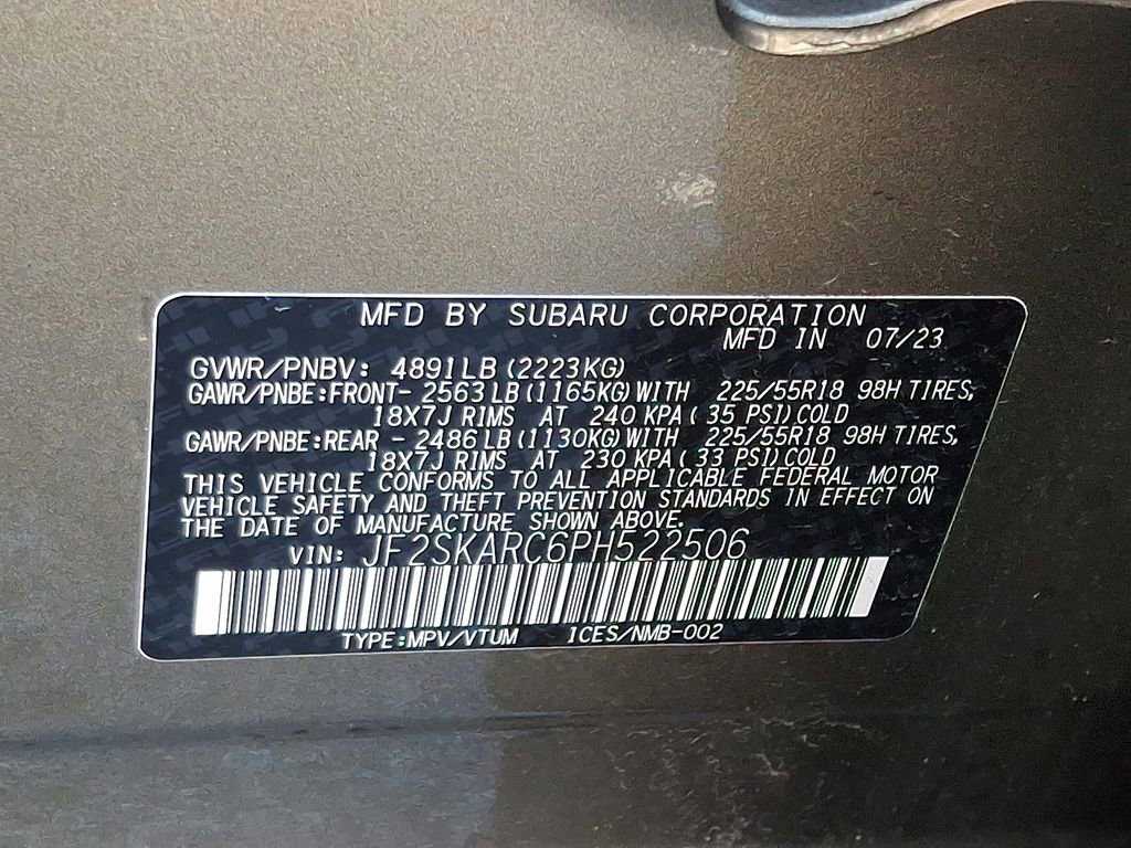 Certified 2023 Subaru Forester Touring image 30