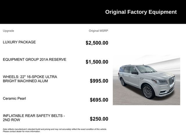 Used 2020 Lincoln Navigator Reserve w/ Luxury Package image 9