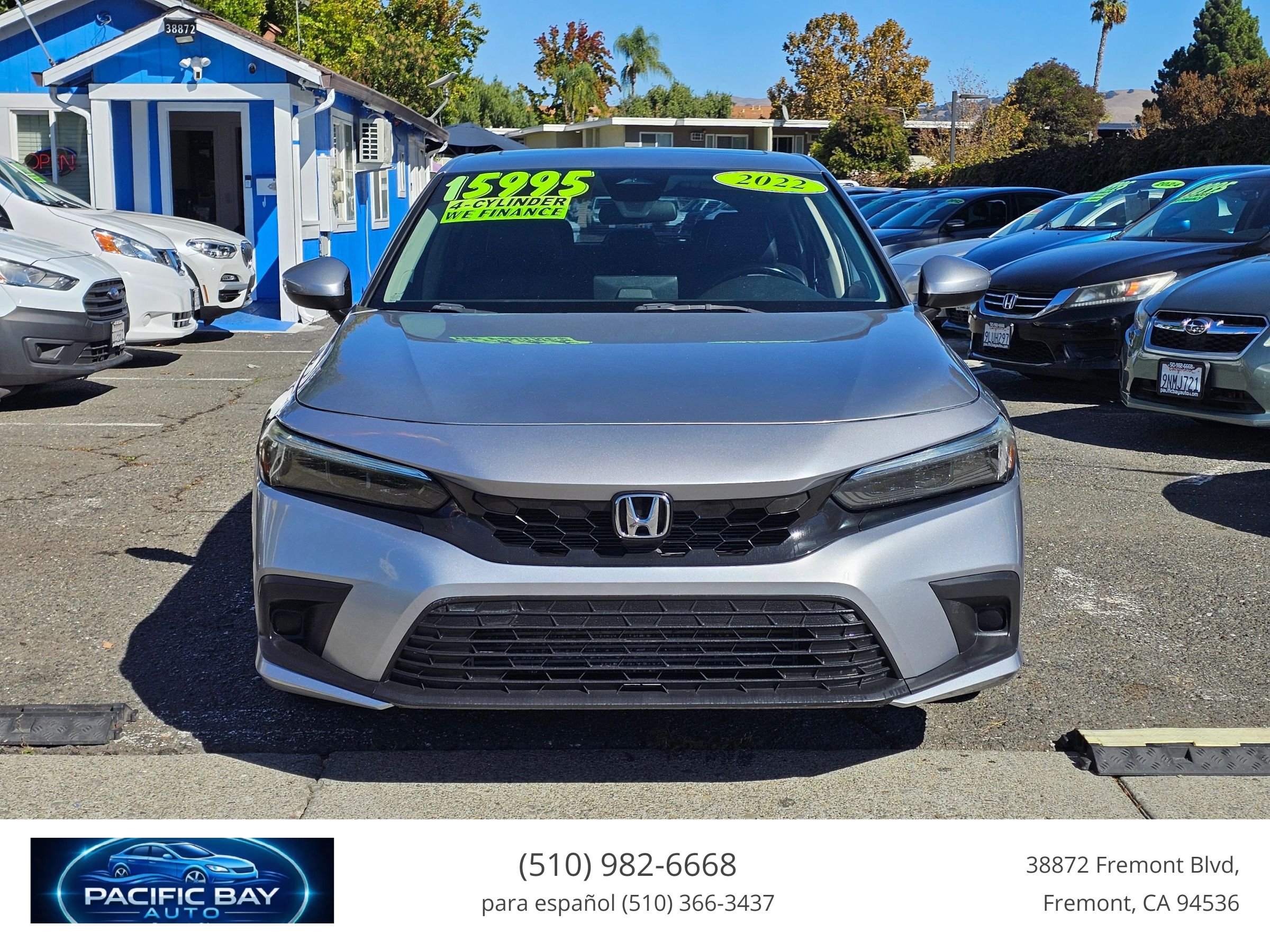 Used 2022 Honda Civic EX-L image 2