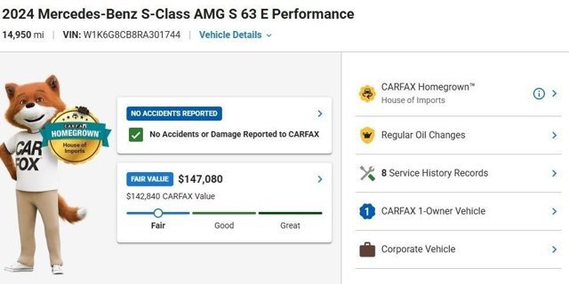 Certified 2024 Mercedes-Benz S 63 AMG S image 3