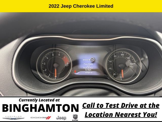 Used 2022 Jeep Cherokee Limited w/ Elite Package AWD/4WD image 14