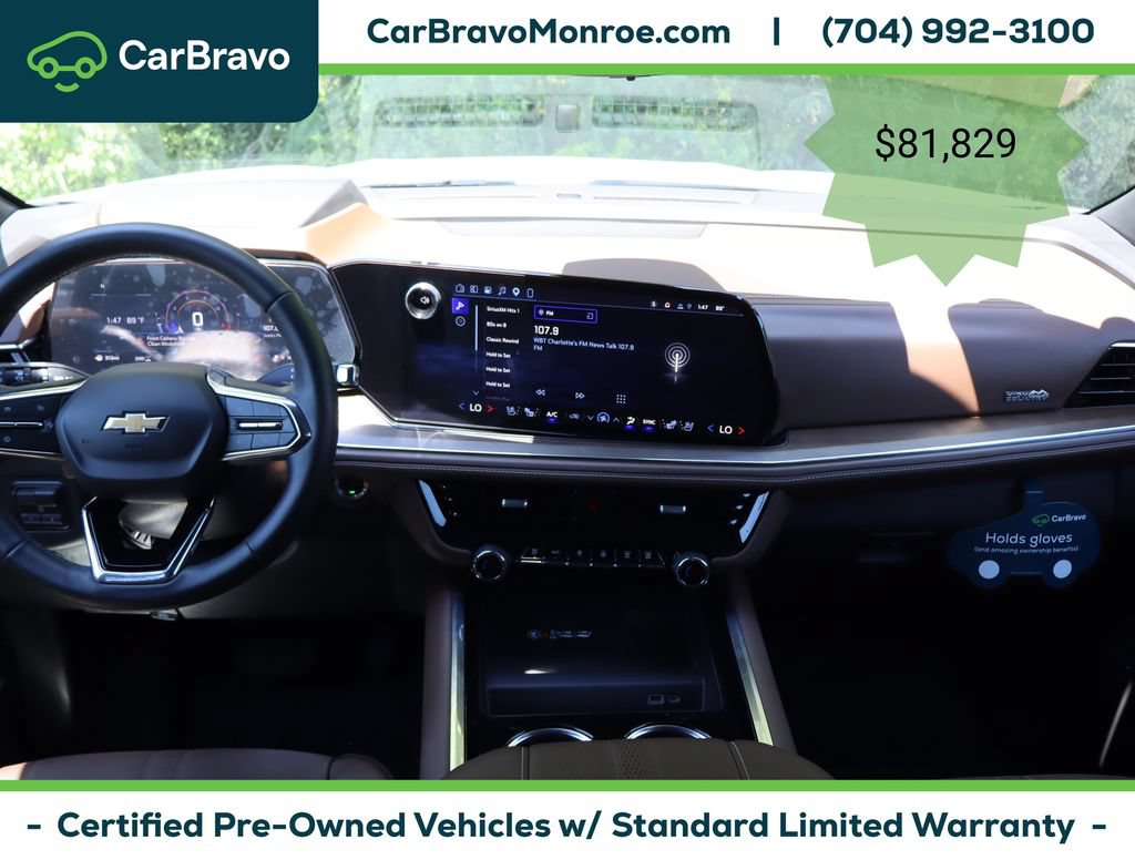Certified 2025 Chevrolet Suburban High Country AWD/4WD image 19