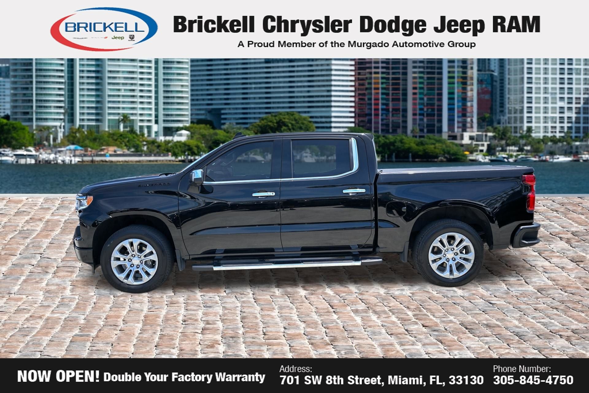 Used 2024 Chevrolet Silverado 1500 LTZ w/ LPO, Dark Essentials Package RWD image 8