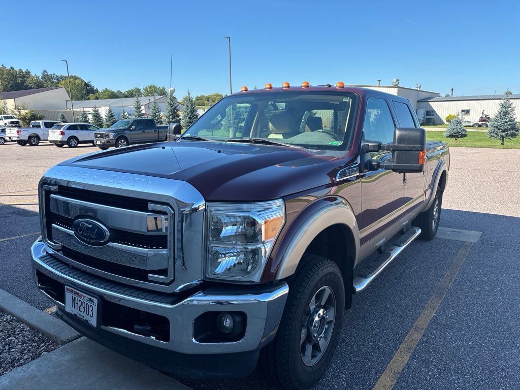 Used 2012 Ford F250 Lariat w/ Snow Plow Prep Pkg AWD/4WD image 1