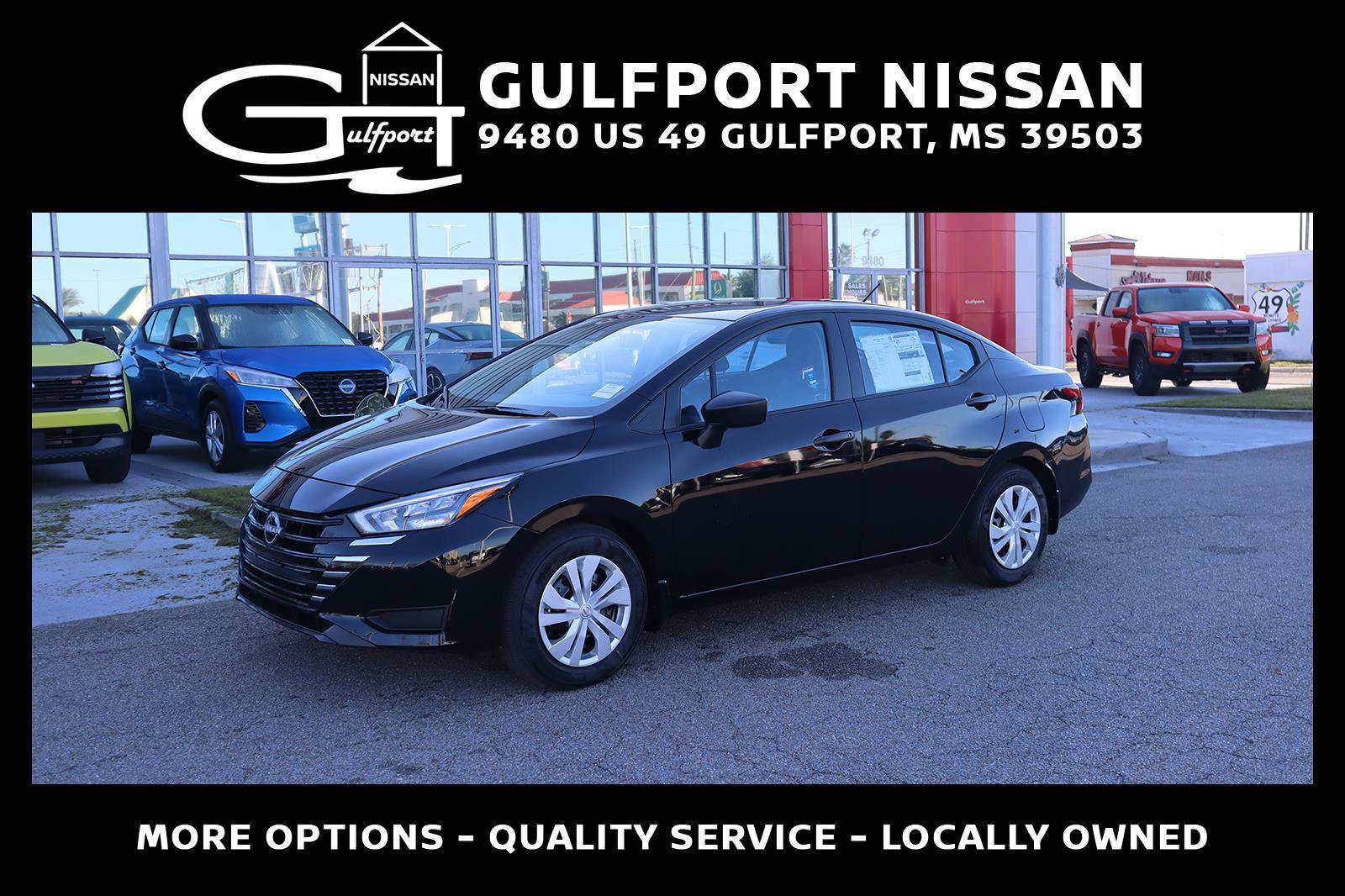 Used 2025 Nissan Versa S w/ Trunk Package image 1