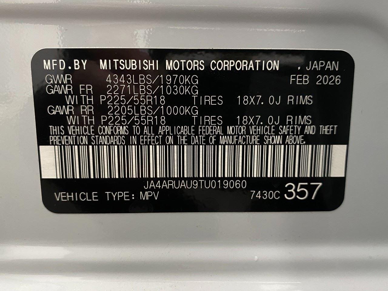 New 2026 Mitsubishi Outlander Sport LE AWD/4WD image 58
