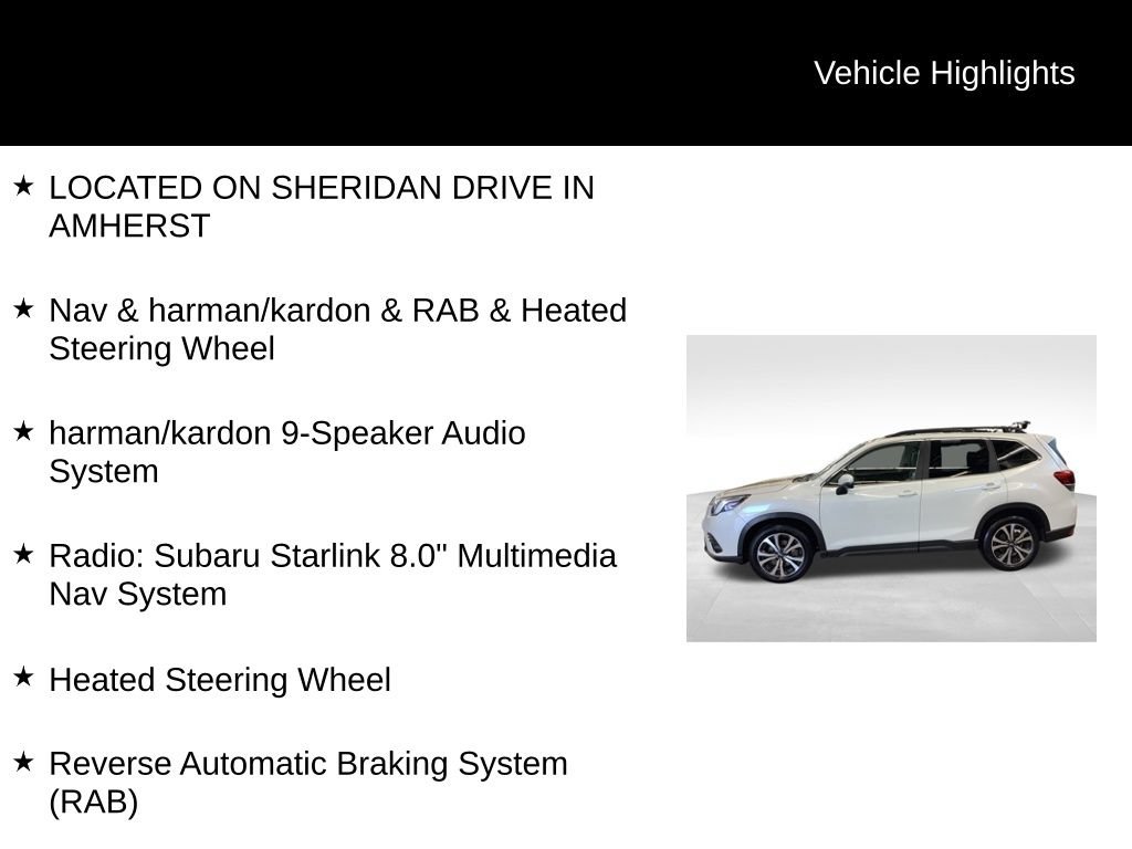Certified 2023 Subaru Forester Limited AWD/4WD image 5
