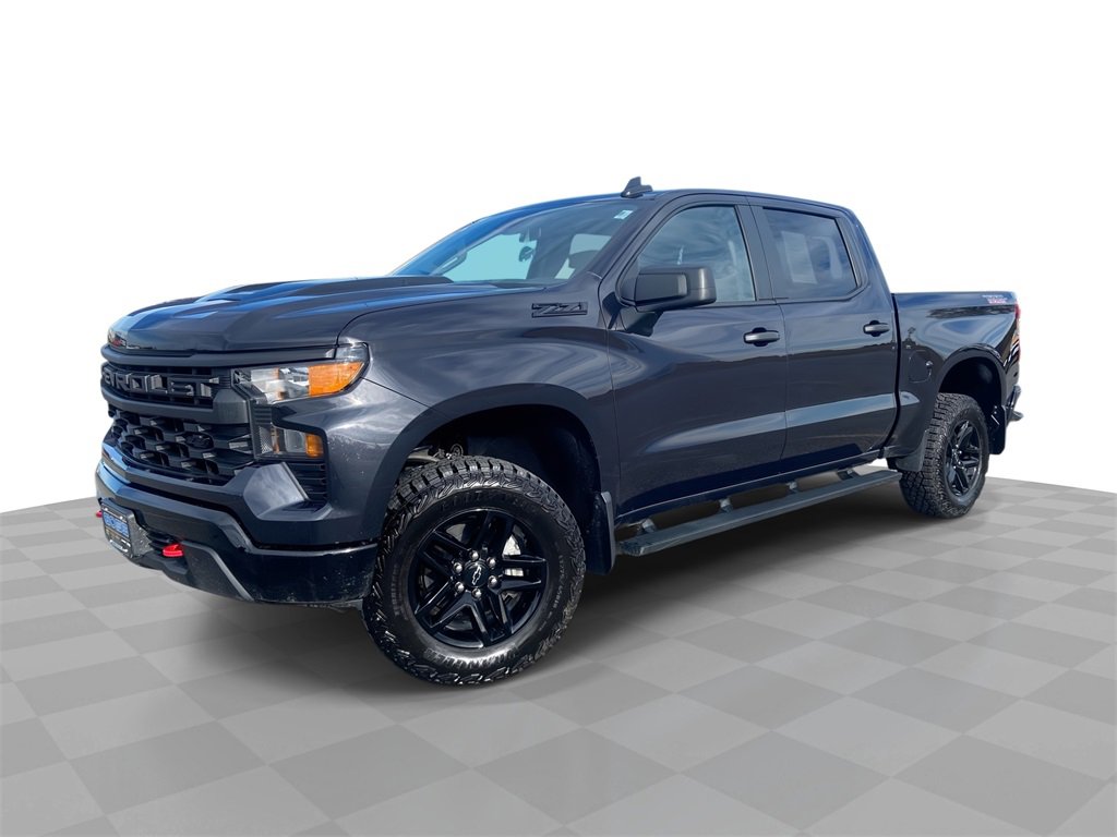 Used 2024 Chevrolet Silverado 1500 Custom Trail Boss w/ LPO, Dark Essentials Package