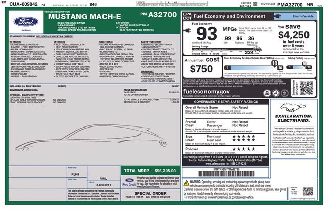 Certified 2023 Ford Mustang Mach-E Premium AWD/4WD image 24