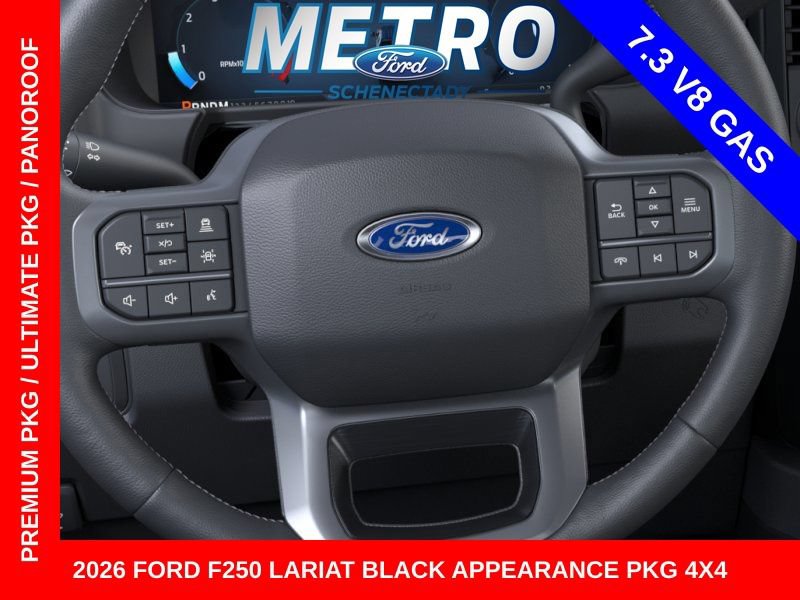 New 2026 Ford F250 Lariat w/ Black Appearance Package AWD/4WD image 12