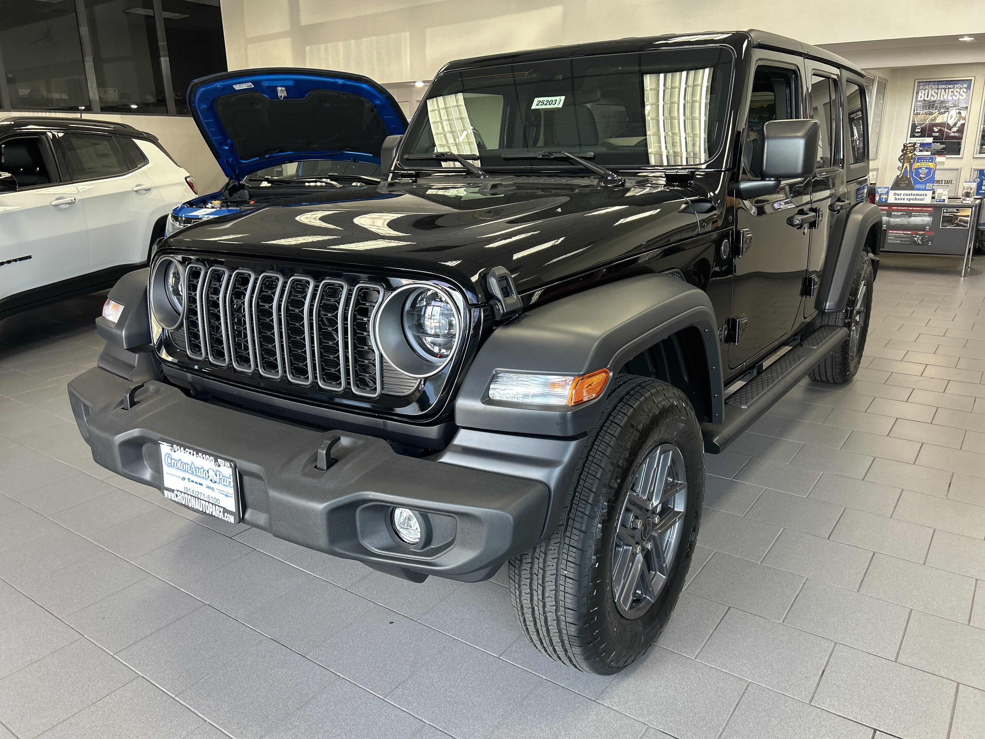 New 2025 Jeep Wrangler Sport S