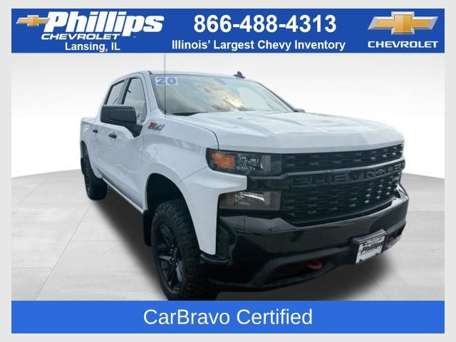 Used 2020 Chevrolet Silverado 1500 Custom Trail Boss w/ Custom Convenience Package AWD/4WD image 1