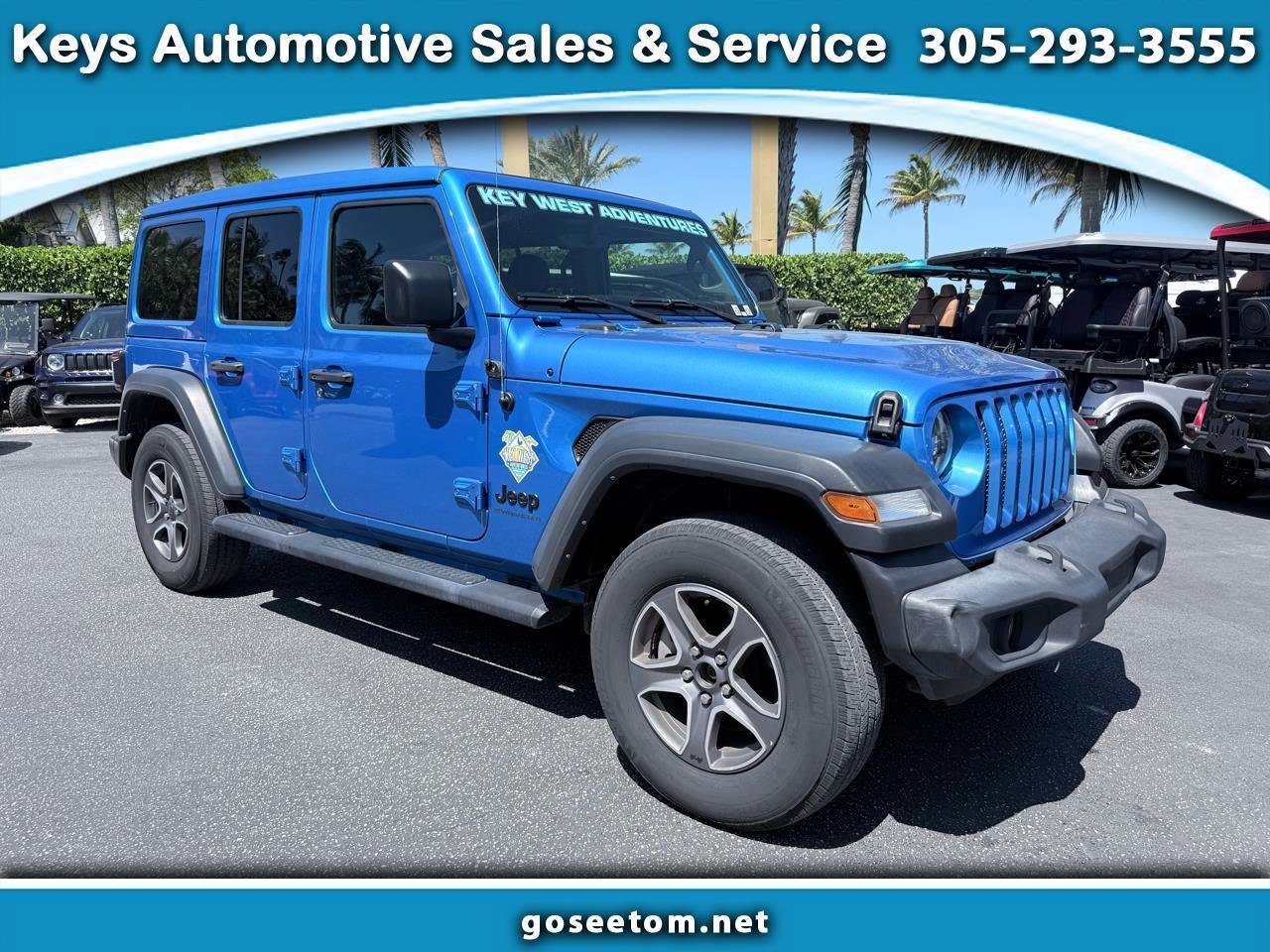 Used 2023 Jeep Wrangler Unlimited Sport w/ Sun And Sound Package