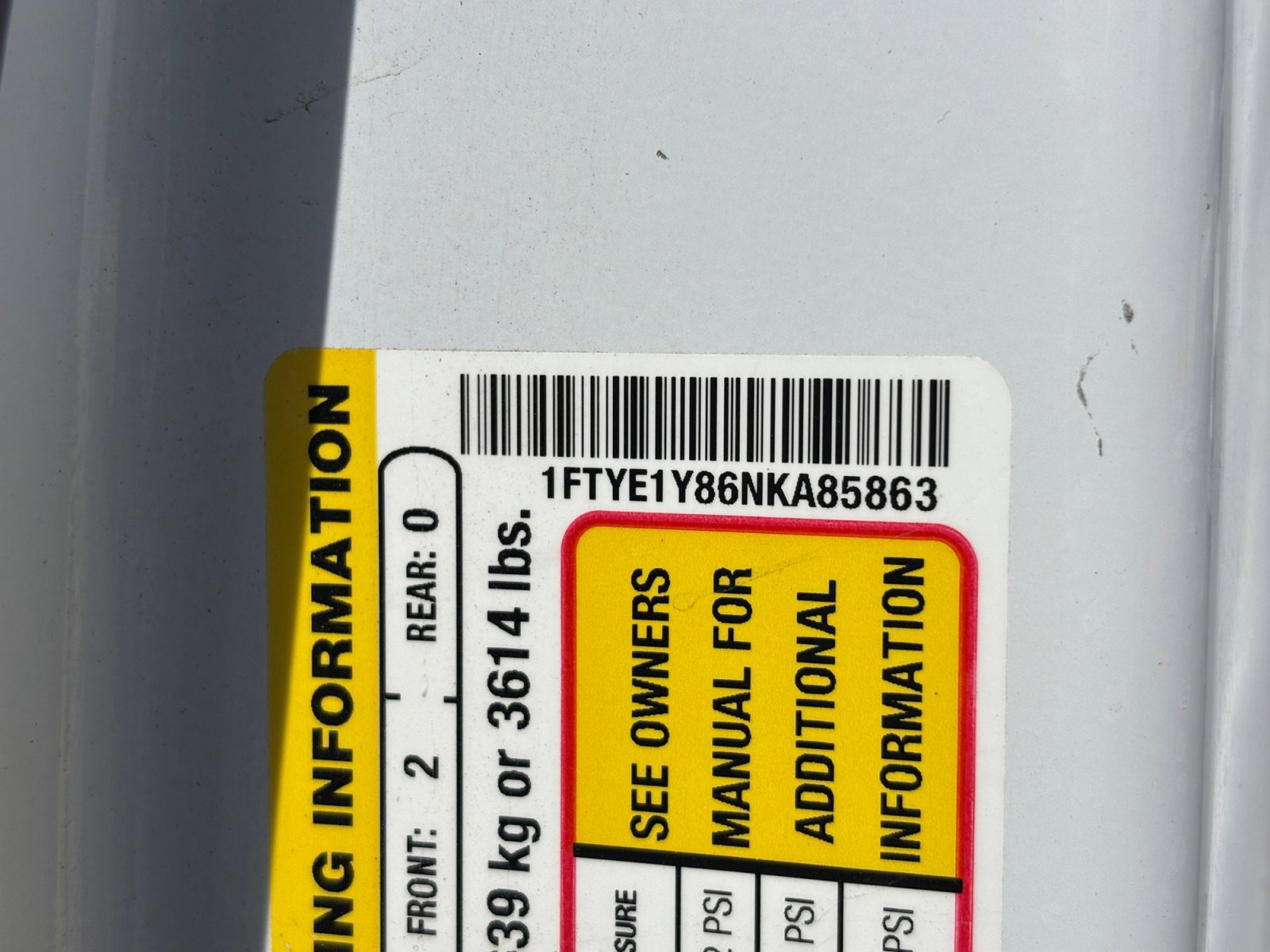 Used 2022 Ford Transit 150 Low Roof w/ Load Area Protection Package image 23