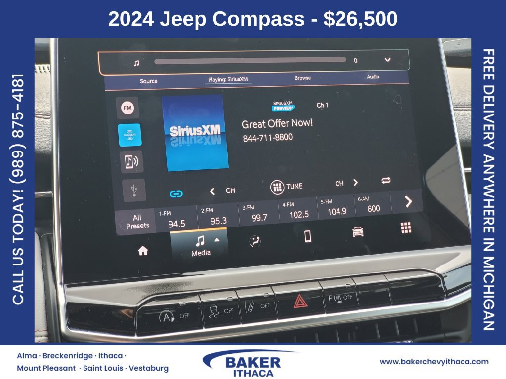 Used 2024 Jeep Compass Limited AWD/4WD image 16