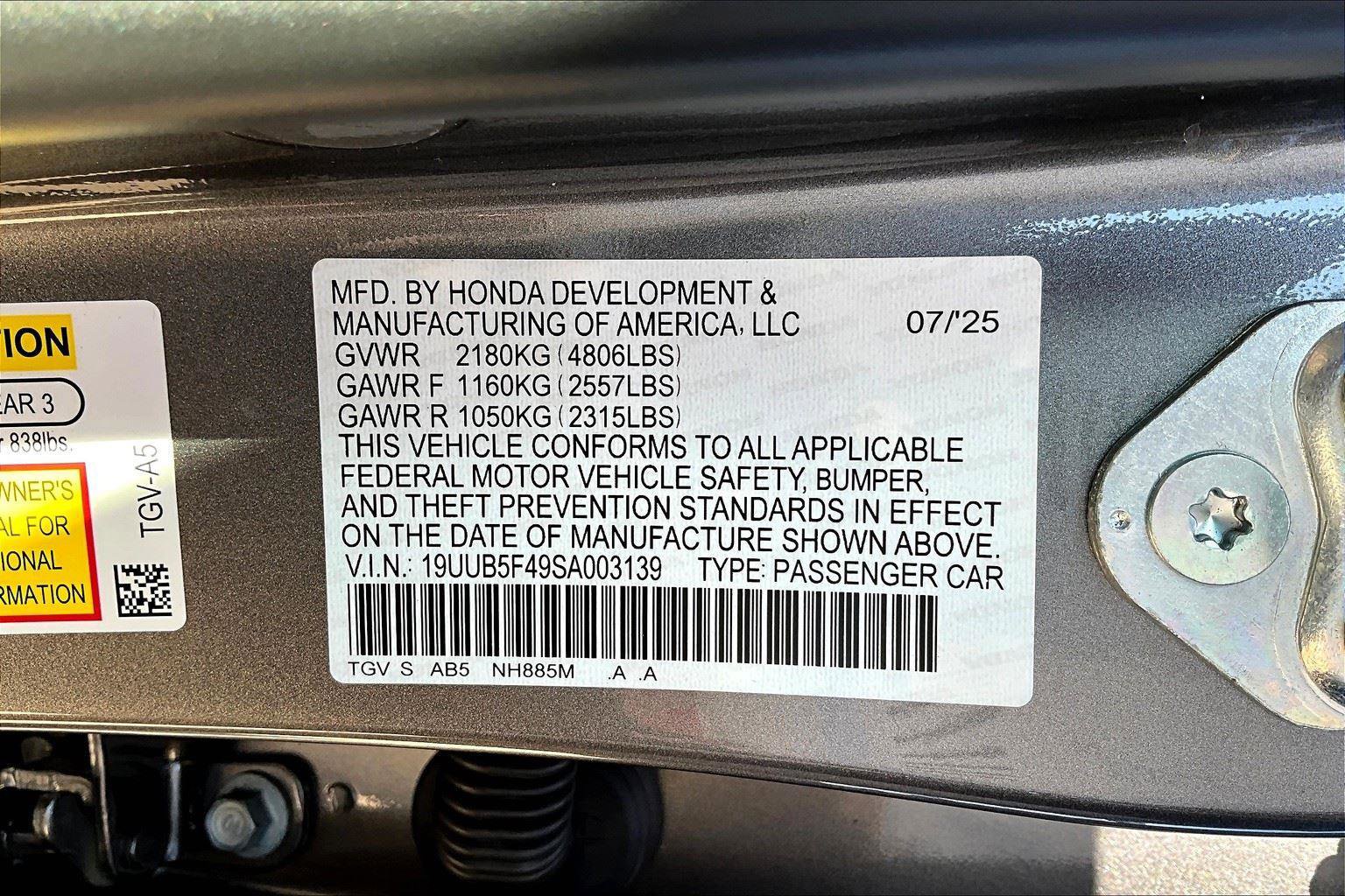 New 2025 Acura TLX w/ Technology Package image 20