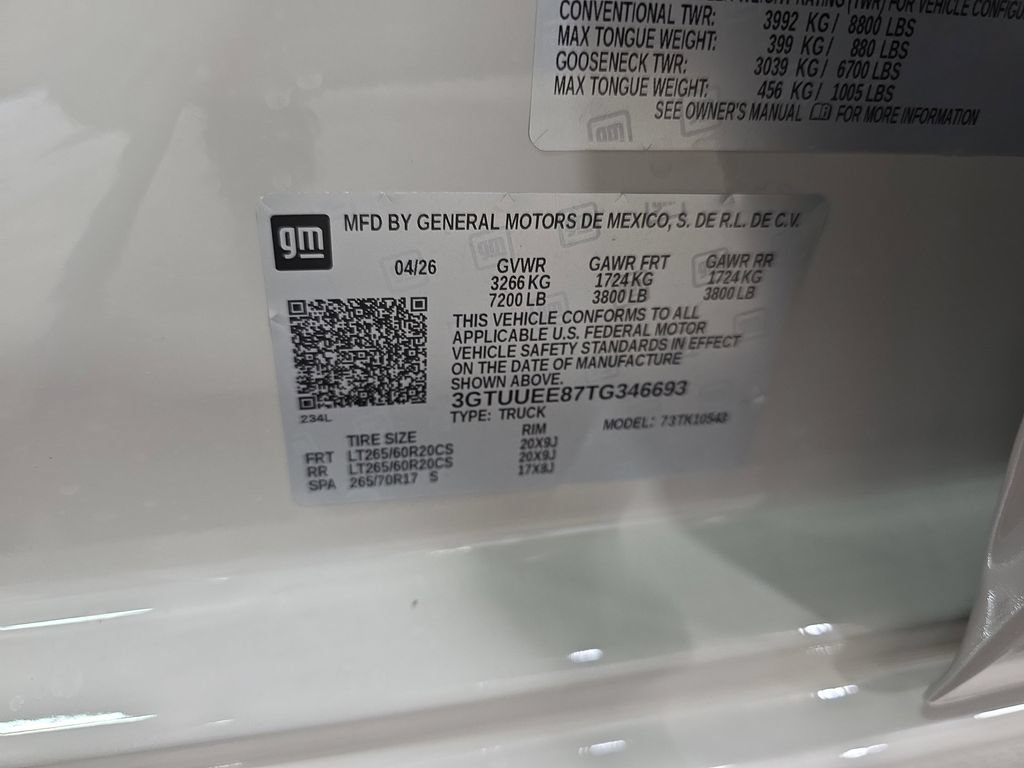 New 2026 GMC Sierra 1500 AT4 w/ AT4 Premium Package AWD/4WD image 38