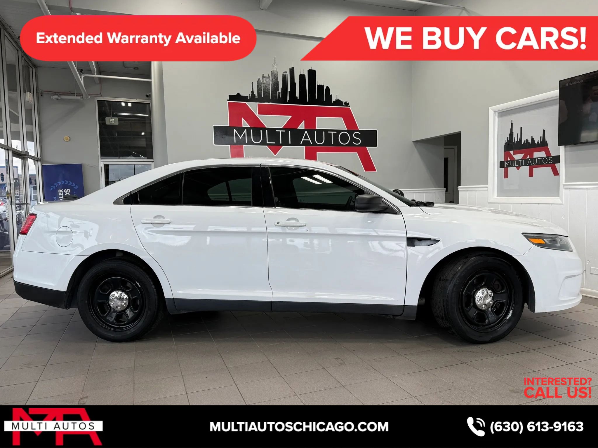 Used 2017 Ford Taurus Police Interceptor w/ Ready For The Road Package FWD image 3