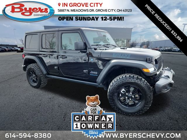 Used 2025 Jeep Wrangler Unlimited Sport S 4xe image 1