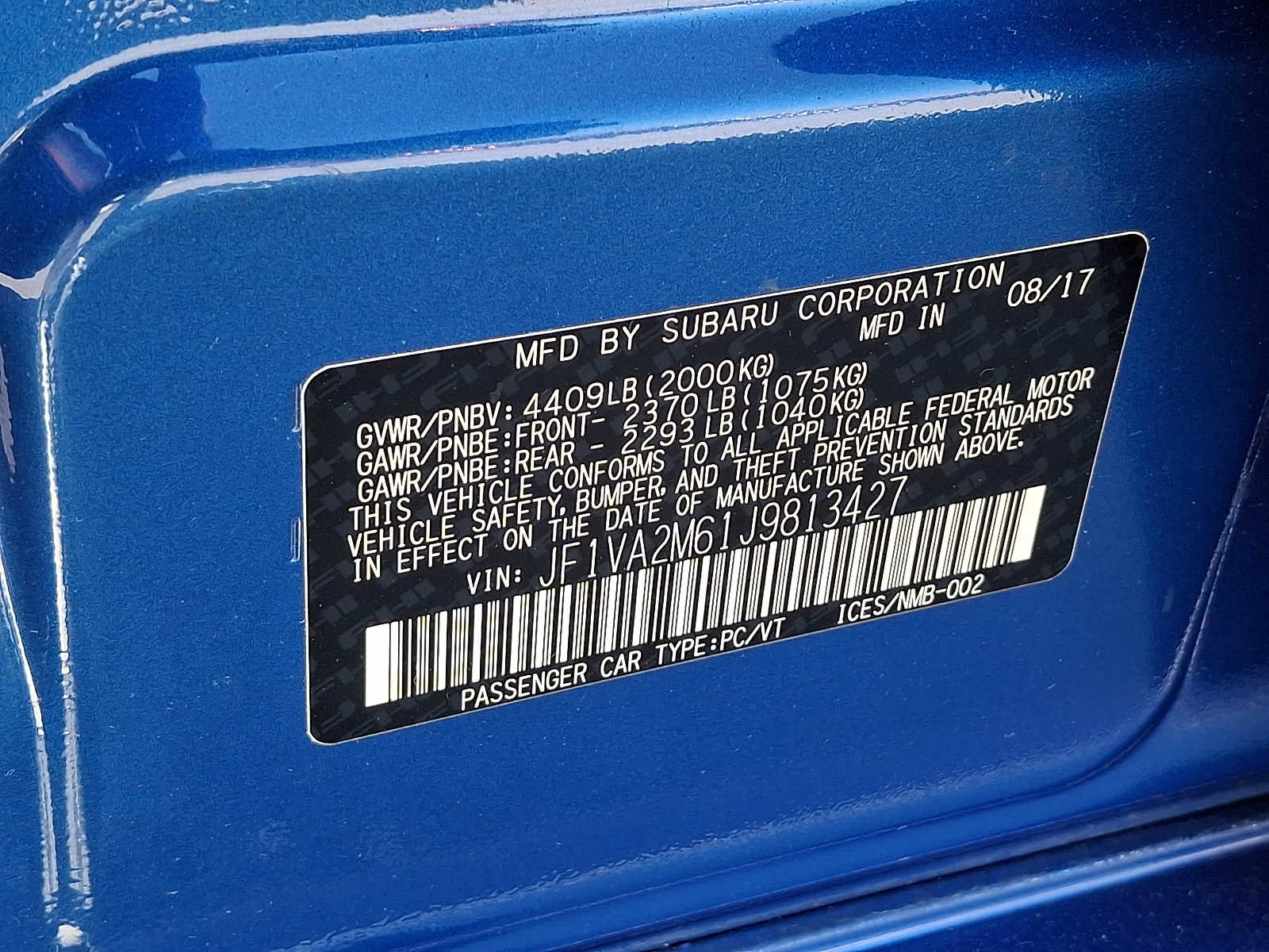 Used 2018 Subaru WRX STI AWD/4WD image 26