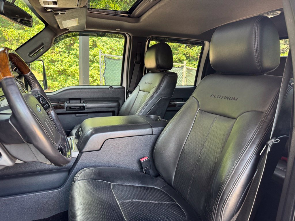 Used 2015 Ford F350 Platinum w/ Snow Plow Prep Package AWD/4WD image 12