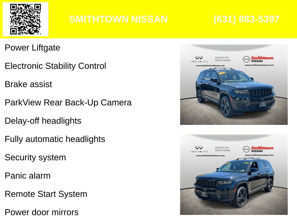 Used 2023 Jeep Grand Cherokee L Laredo AWD/4WD image 6