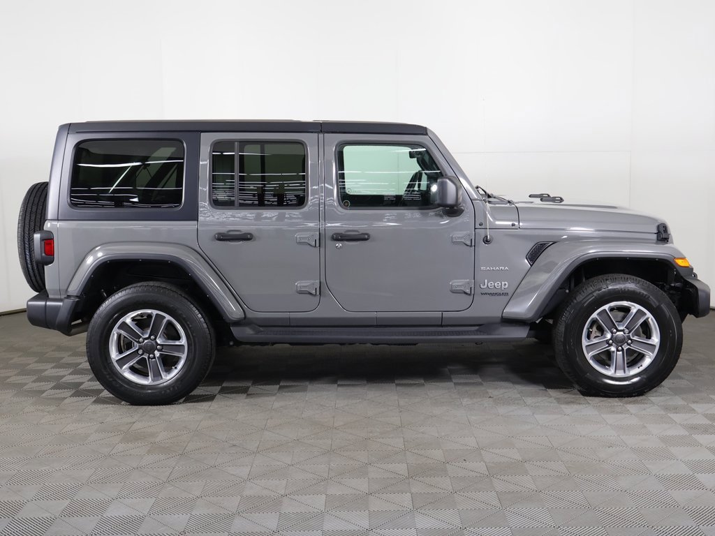 Used 2021 Jeep Wrangler Unlimited Sahara w/ Uconnect 4C Nav & Sound Group image 15