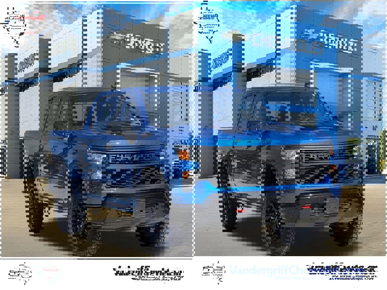 Certified 2024 Chevrolet Silverado 1500 Custom Trail Boss w/ LPO, Dark Essentials Package