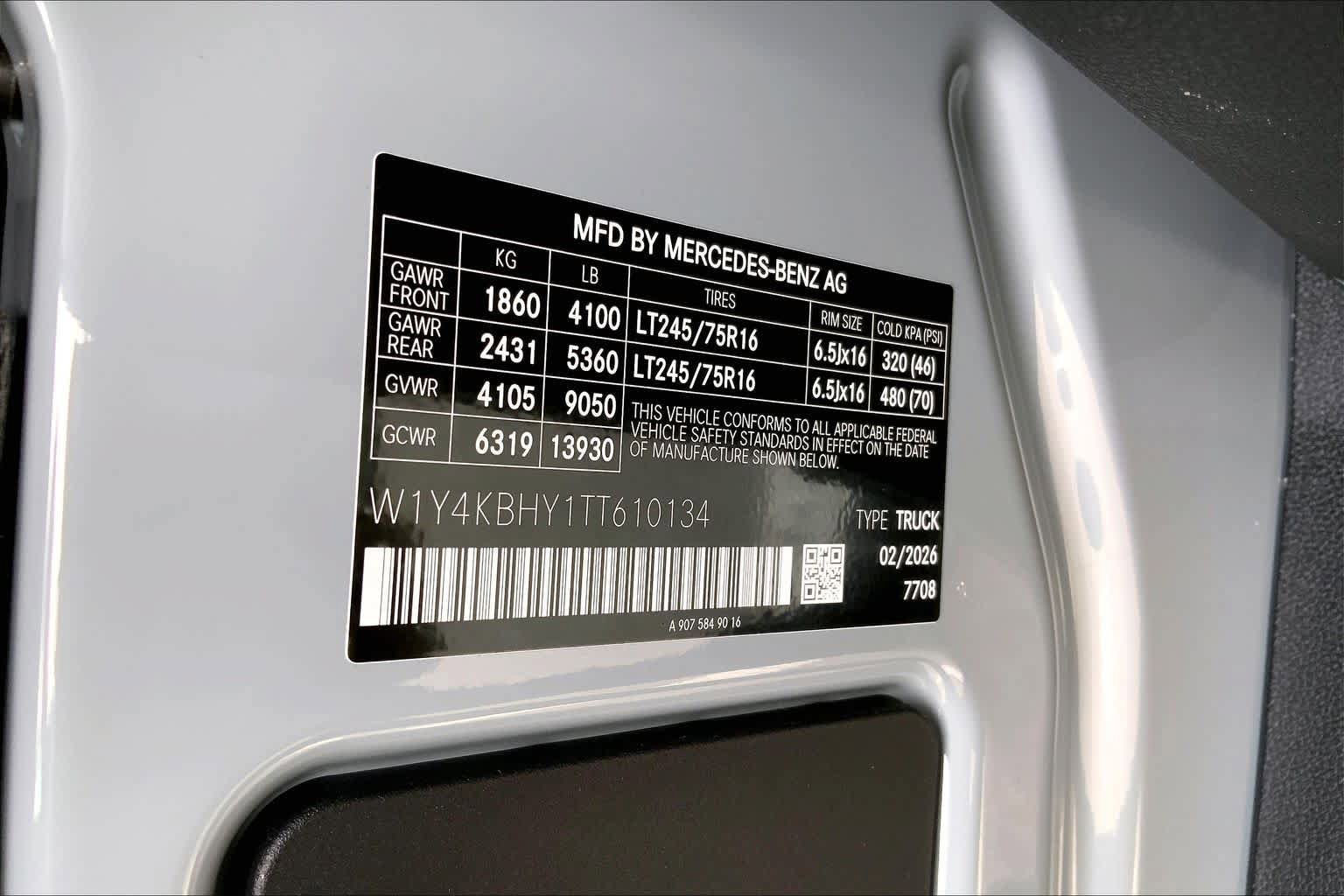 New 2026 Mercedes-Benz Sprinter 2500 image 26