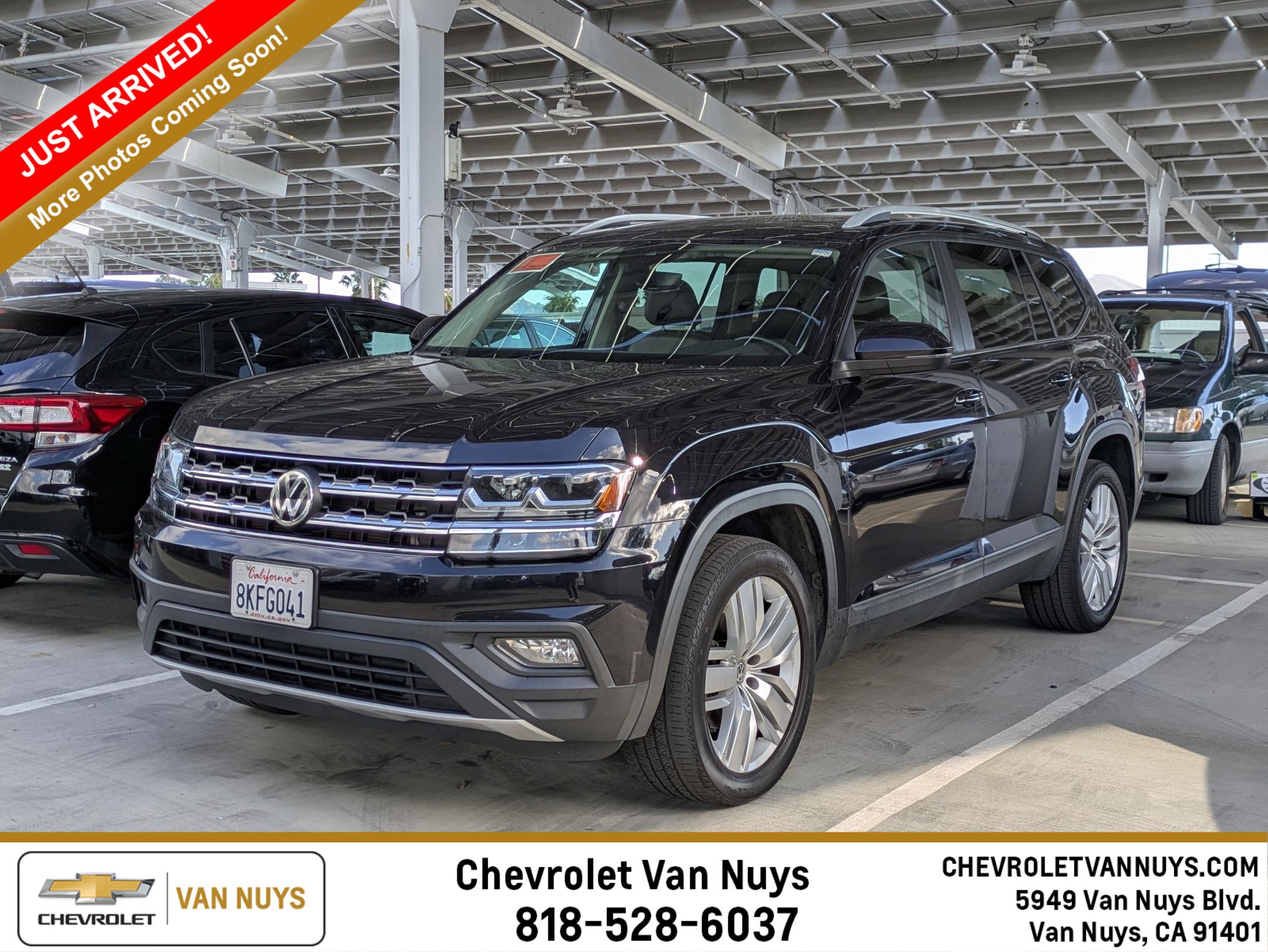 Used 2019 Volkswagen Atlas SE w/ Panoramic Sunroof Package image 1